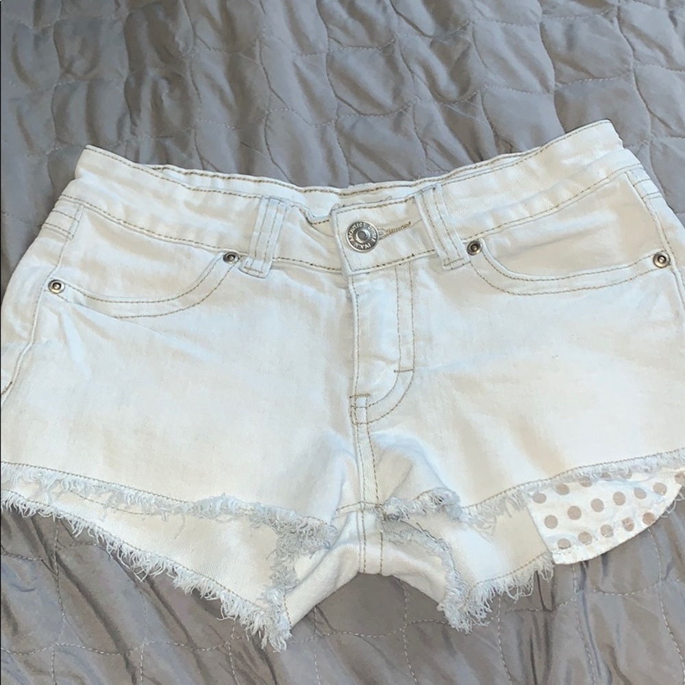 White Shorts